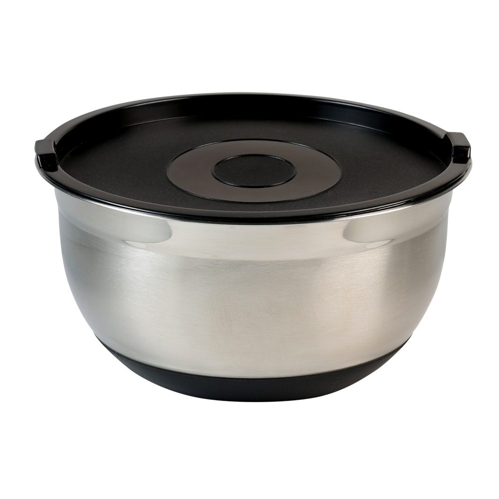 KESPER® Rührschüssel Schüssel mit Deckel, Edelstahl, Edelstahl, (1-tlg), mit Skala