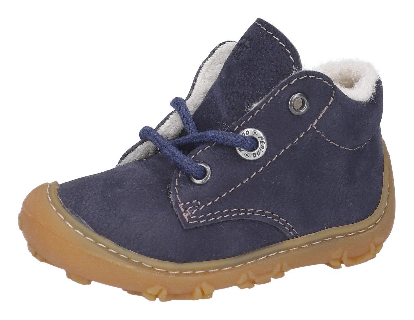 PEPINO by RICOSTA CORY, WMS: weit Lauflernschuh Babyschuh, Winterstiefel mit Warmfutter, Größenschablone zum Download