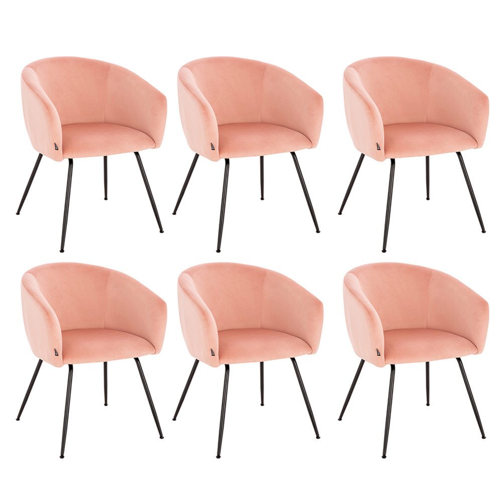 HOME DELUXE Polsterstuhl Esszimmerstuhl ARIA Samt günstig online kaufen