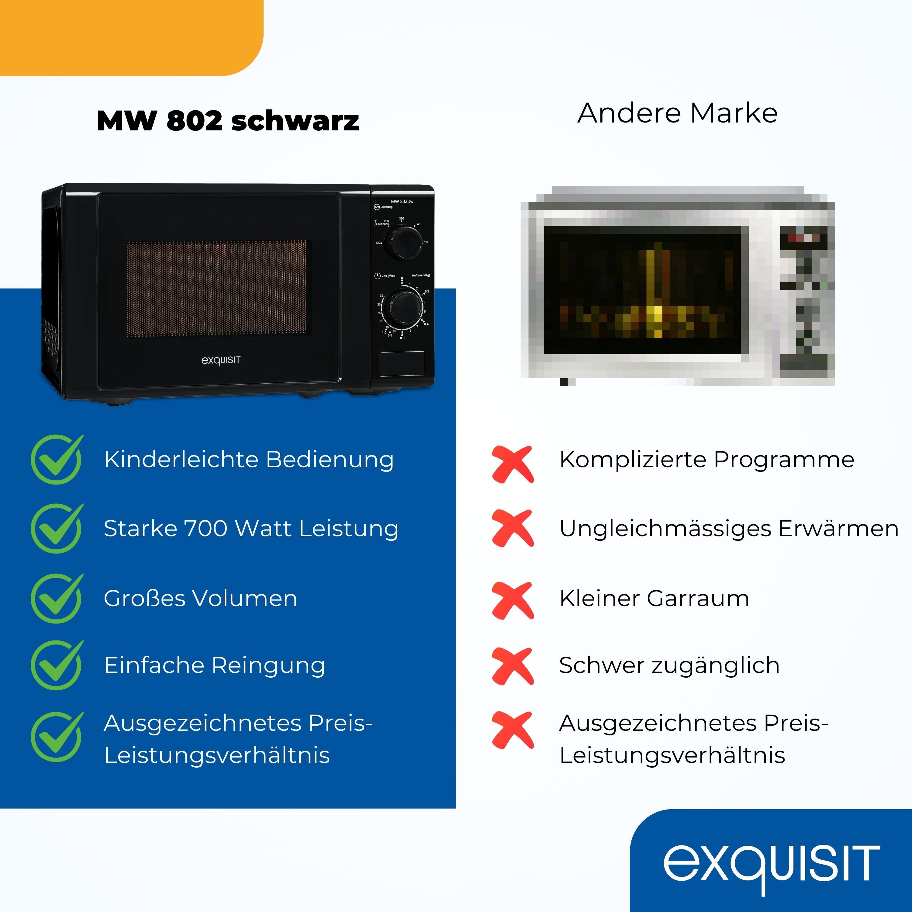 Exquisit MW 802 - Bild 4