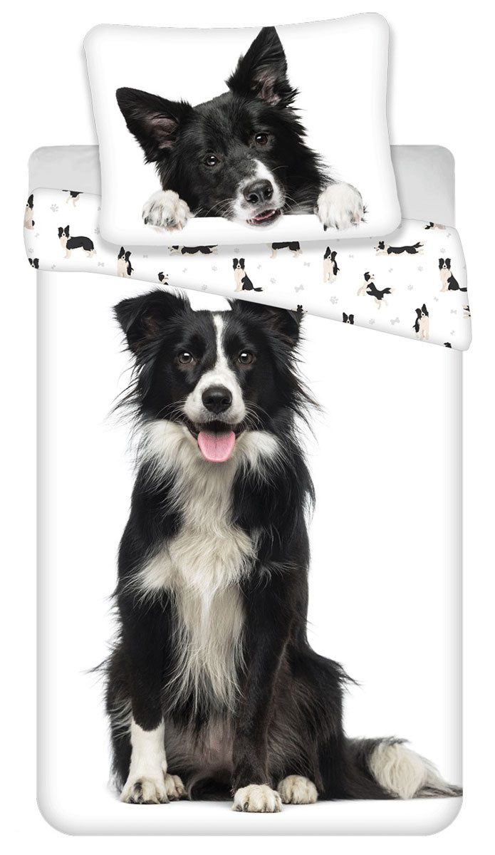 Jerry Fabrics Bettwäsche Border Collie Bettwäsche Hunde Tiermotive Bester F günstig online kaufen