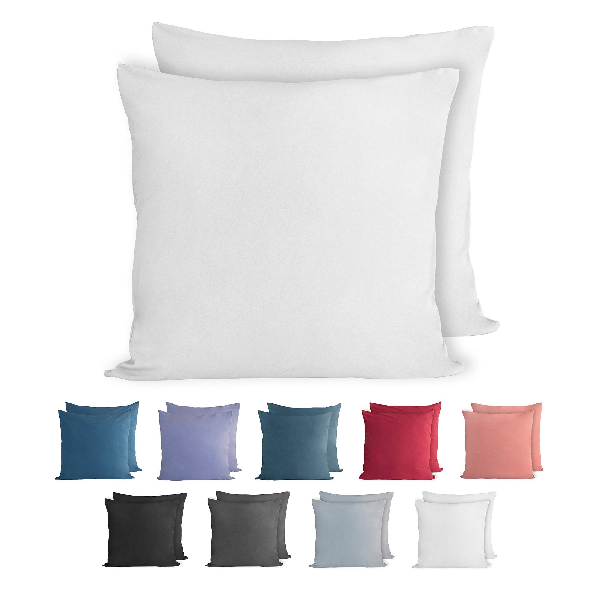 Komfortec Kissenbezug 100% Baumwolle, 150 g/m², günstig online kaufen