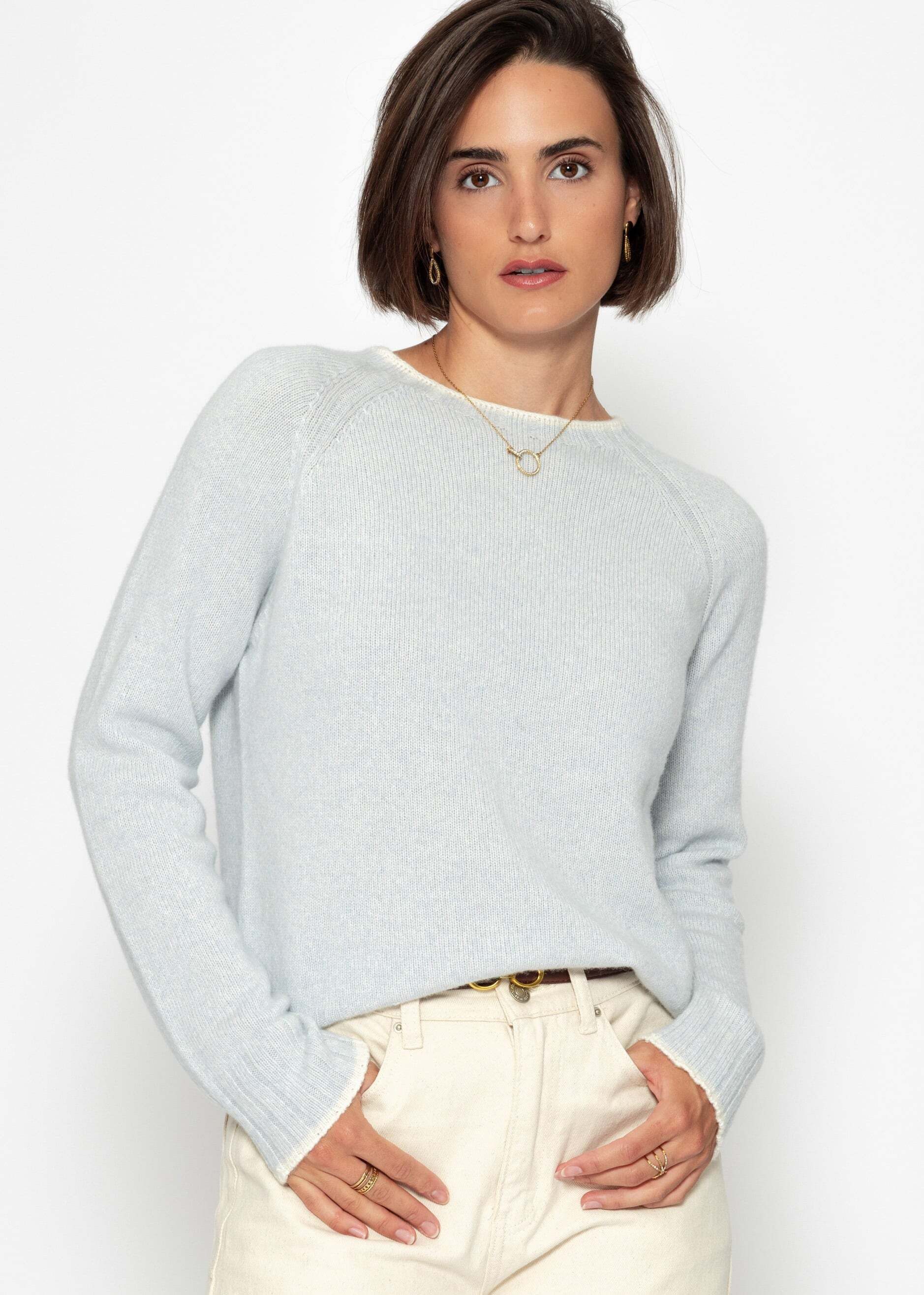 SASSYCLASSY Strickpullover Pullover mit Raglanärmeln für günstig online kaufen