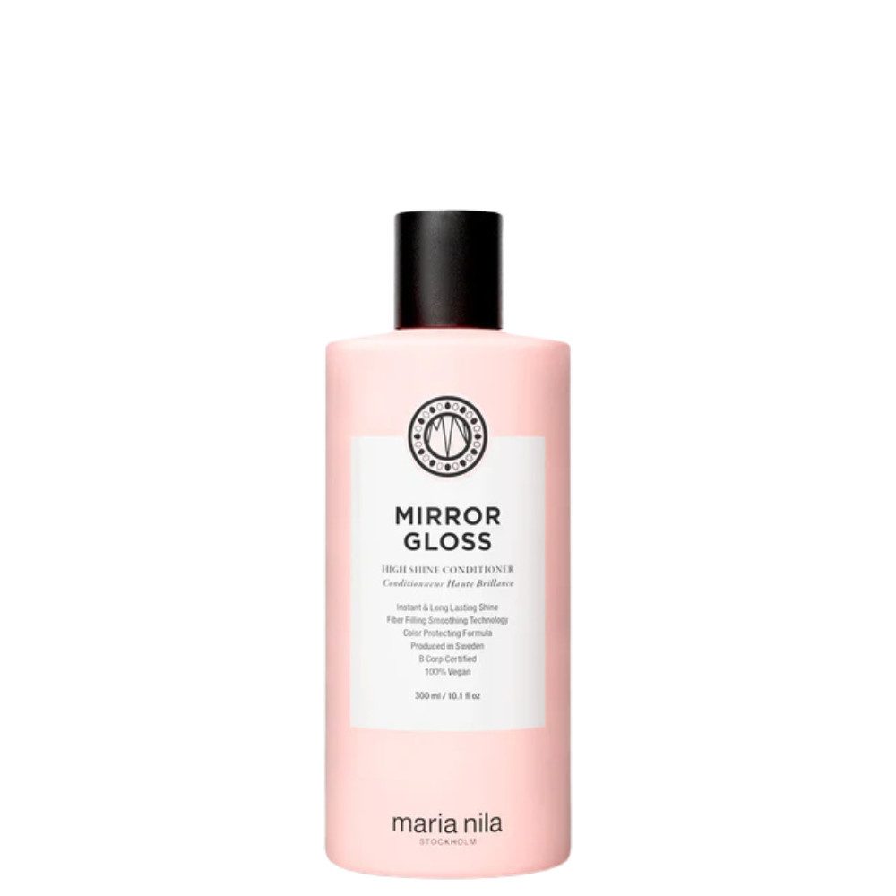 Maria Nila Haarspülung Mirror Gloss High Shine Conditioner, mit nährenden Chia-Peptiden und Quinoa-Oligopeptiden gegen Frizz