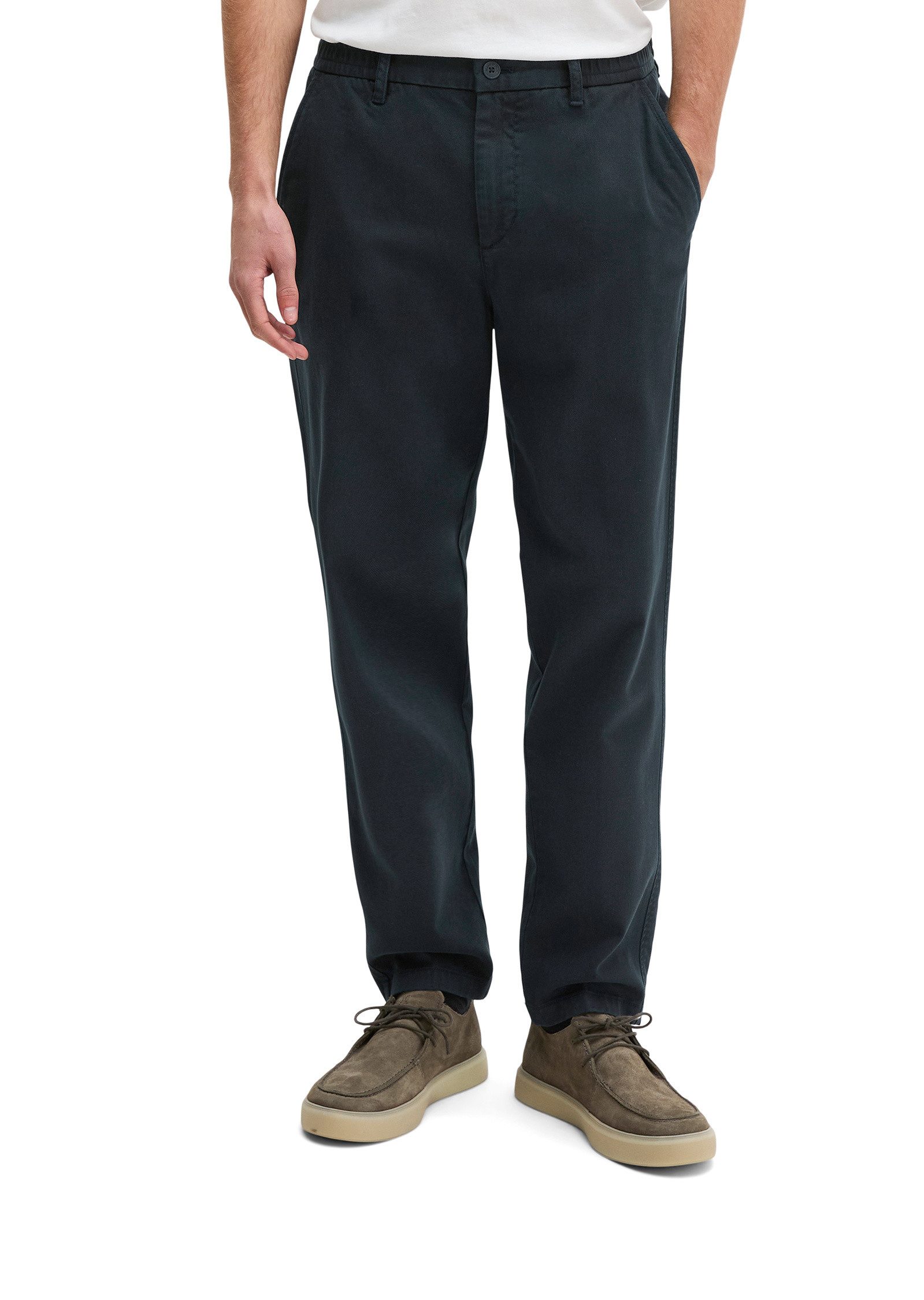 Chinohose aus TENCEL™Lyocell und Bio-Baumwolle