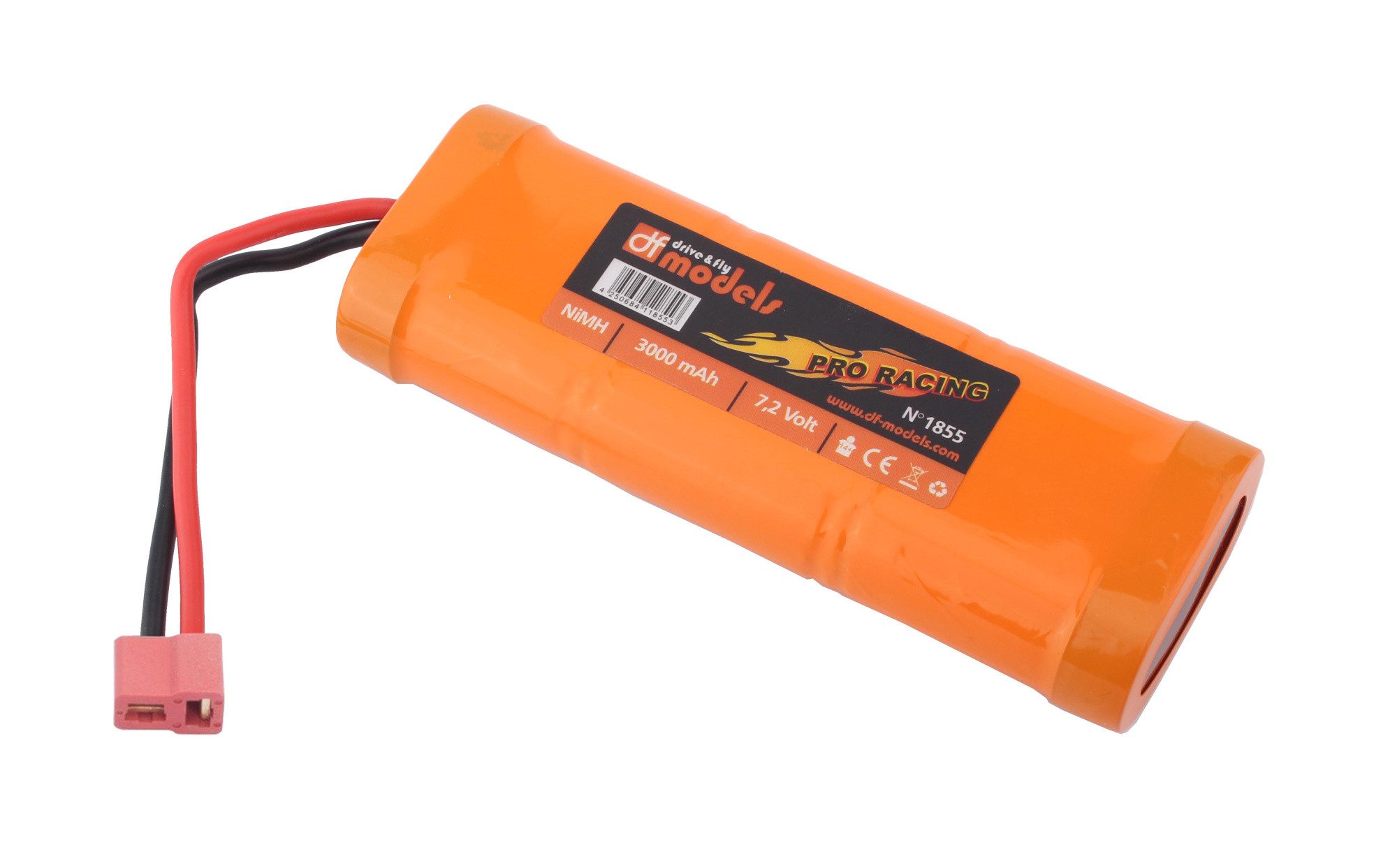RC-Quadrocopter Drive & Fly Models Racing Pack 7,2V 3000mAh NIMH Akku mit T-Plug