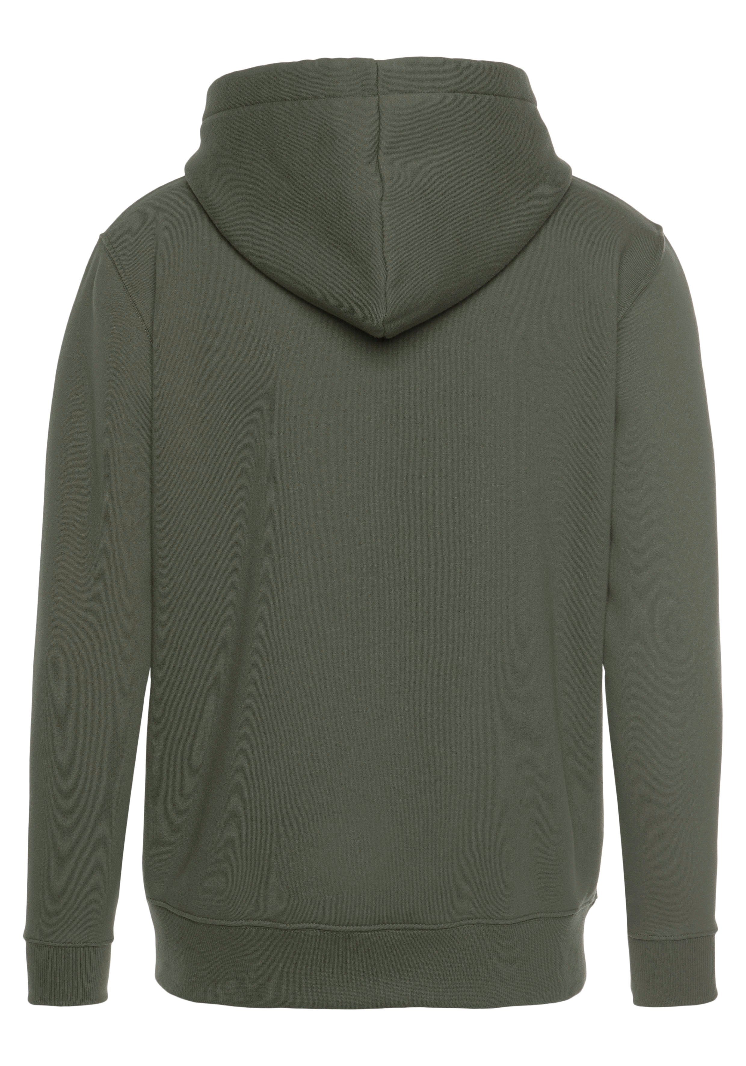 Alpha Industries Kapuzensweatshirt Hoody Small Logo Baumwollmischung, regular fit
