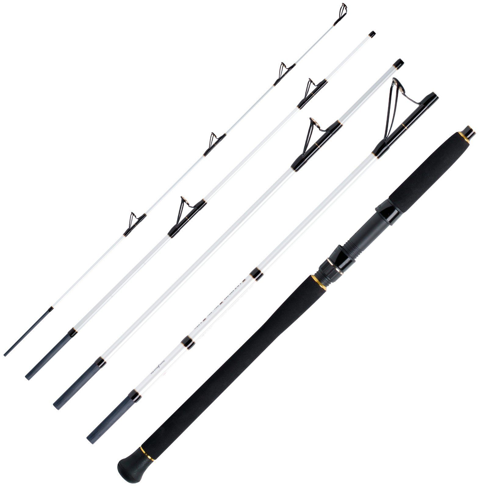 WFT Reiserute, (5-tlg), WFT Coastal Jigger WFT Coastal Jigger Salzmeister Reiserute 5-Teilig 2,75m 40-160g Rute 5-Teilig
