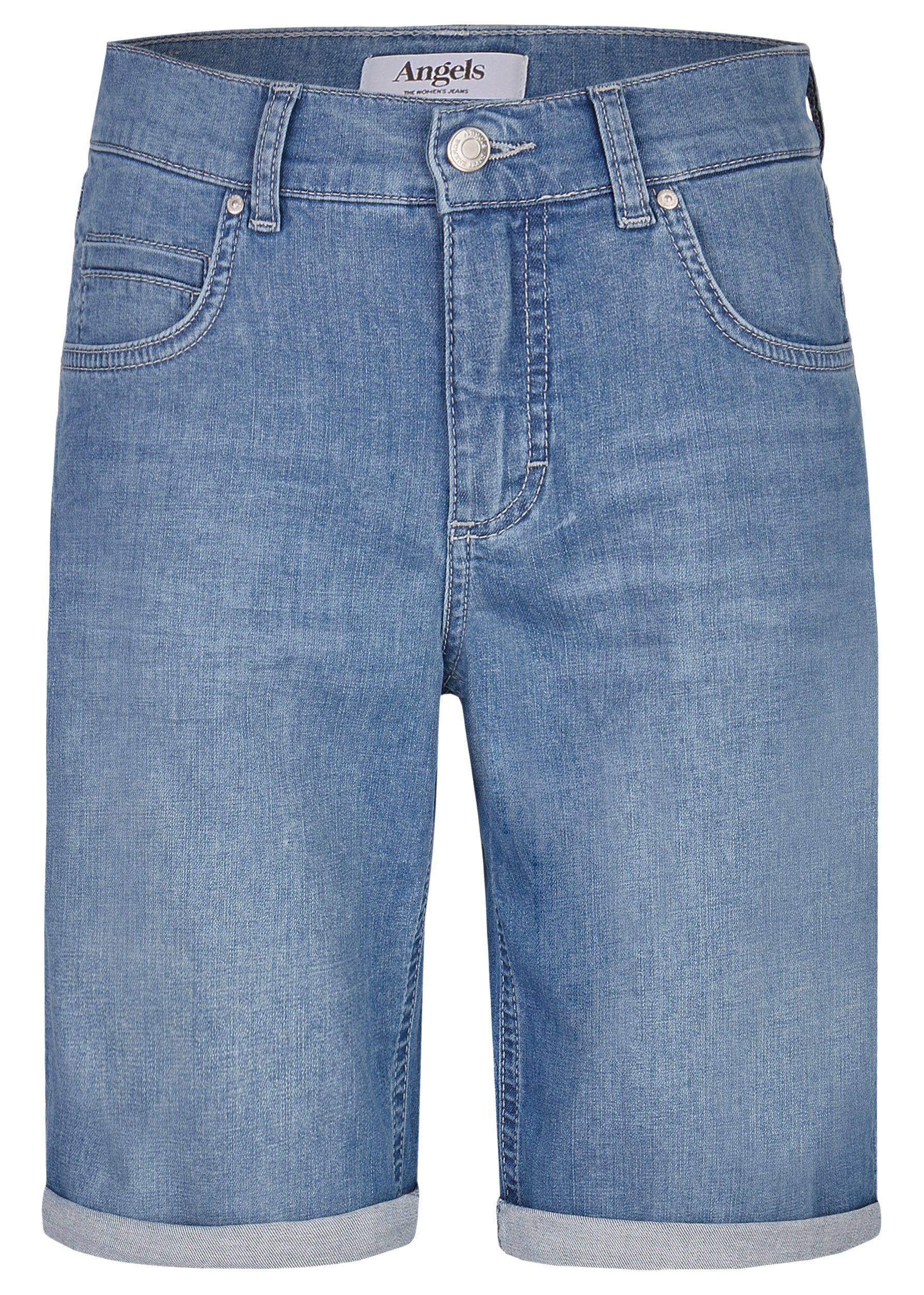 ANGELS Jeansshorts BERMUDA TU - Shorts - kurze Hose - Used Look - Straight günstig online kaufen