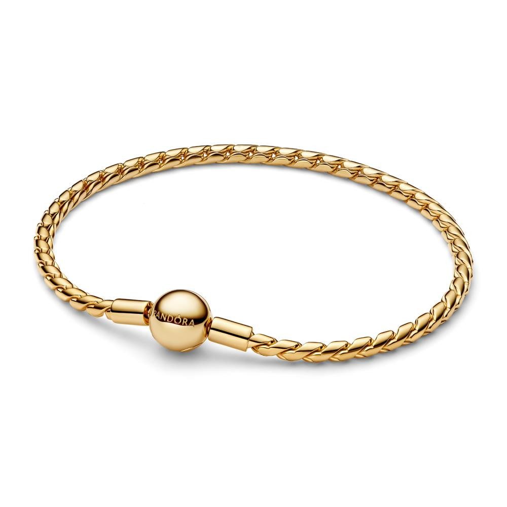 Pandora Armband Damenarmband mit Schlangenkettengliederung, vergoldet von PANDORA