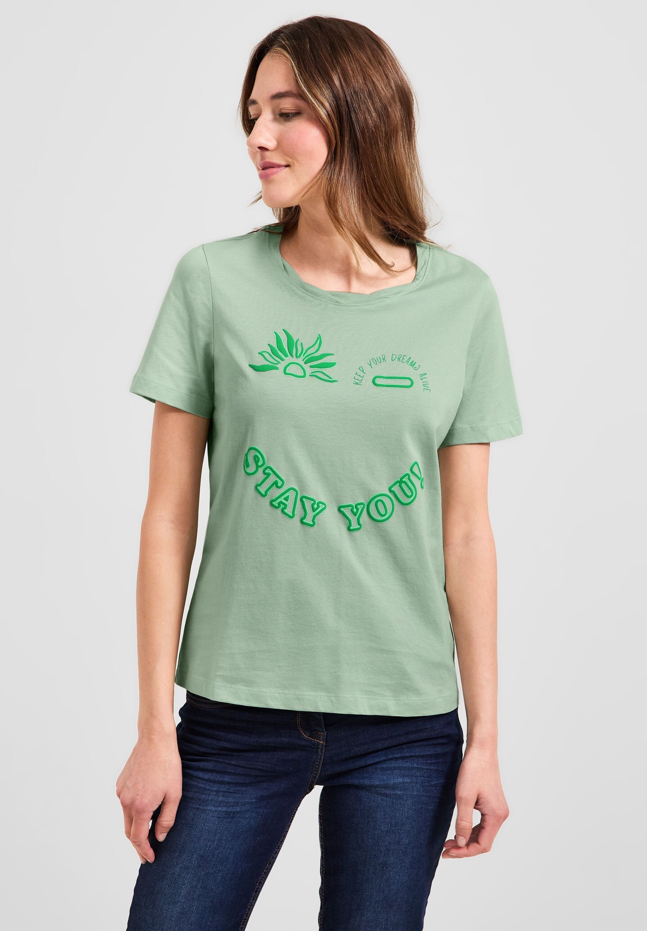 salvia T-Shirt green fresh Cecil