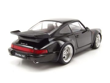 Solido Modellauto Porsche 911 (964) Turbo 3.6 1993 schwarz Modellauto 1:18 Solido, Maßstab 1:18