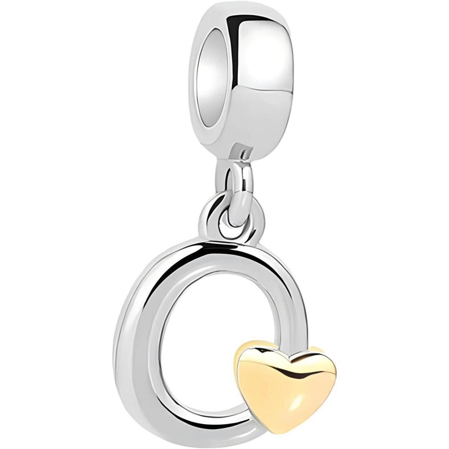 LuxusKollektion Charm Buchstabe Charm Anhänger Damen Buchstaben Beads Herz Charms Buchstaben-3-O