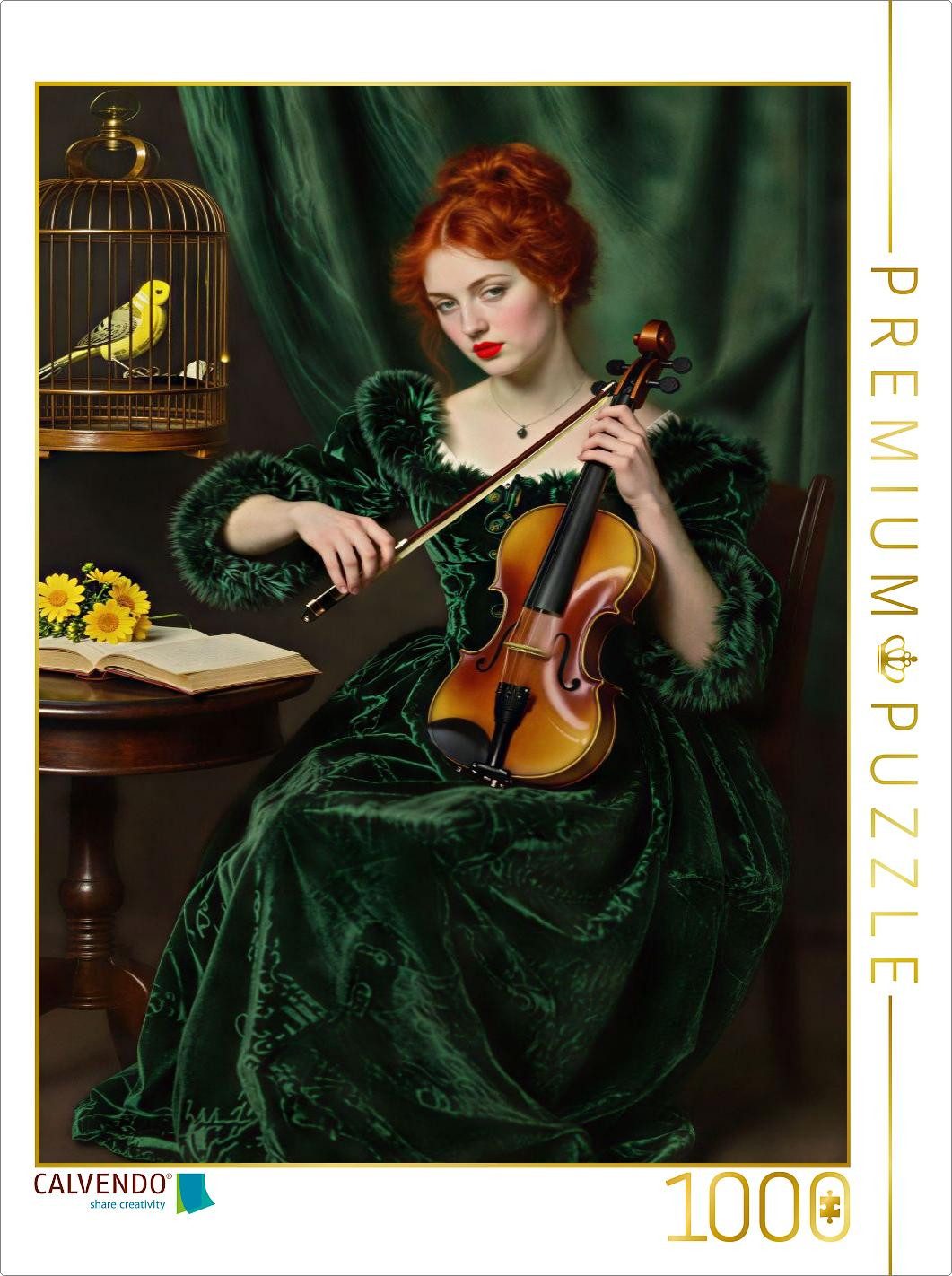 CALVENDO Puzzle CALVENDO Puzzle Veronica Veronese, 1000 pieces, finished size 25.2 ×, 1000 Puzzleteile