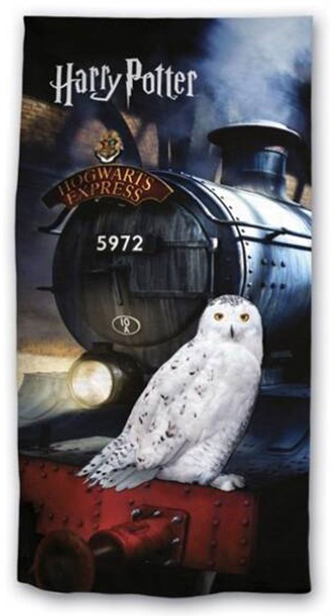 empireposter Handtuch Harry Potter - Hedwig - Mikrofaser Handtuch 70x140 cm - Strandtuch