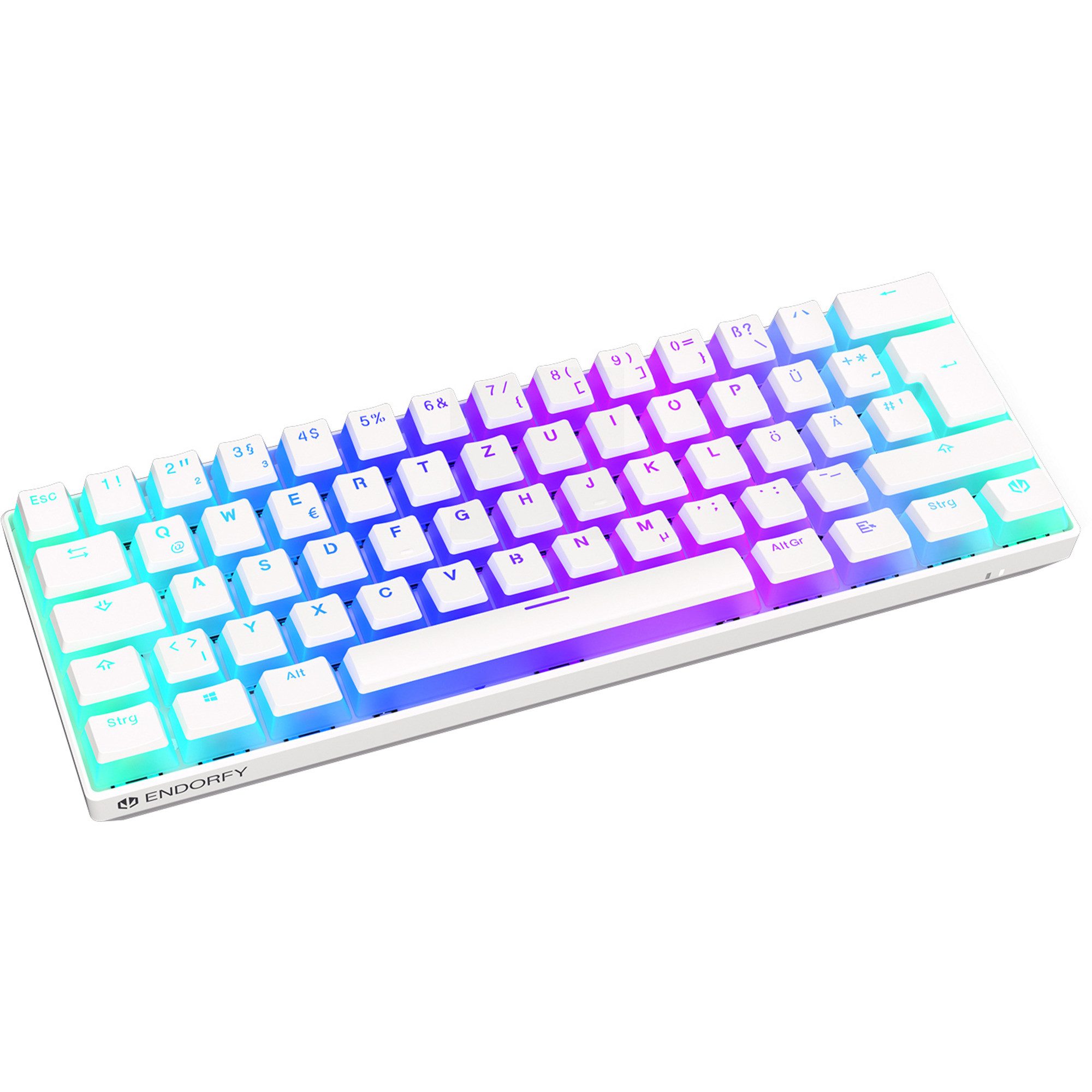 ENDORFY ENDORFY Thock Compact Wireless Pudding Onyx White, Tastatur