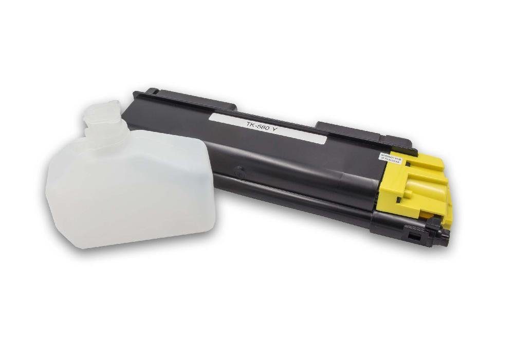 Kyocera Tonerkartusche Drucker, für für TK-580, TK-580Y Laserdrucker Ersatz vhbw