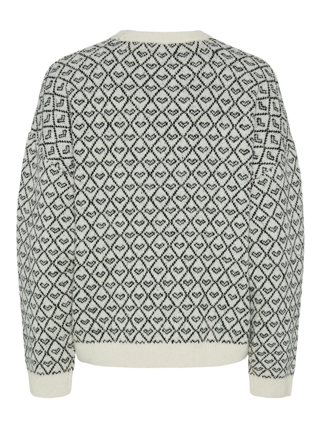 pieces Rundhalspullover PCNAVI LS O-NECK KNIT MM günstig online kaufen