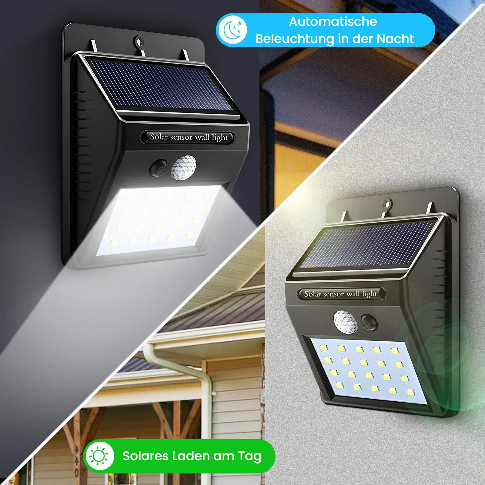BlingBin LED Solarleuchte Solarlampen für Außen günstig online kaufen
