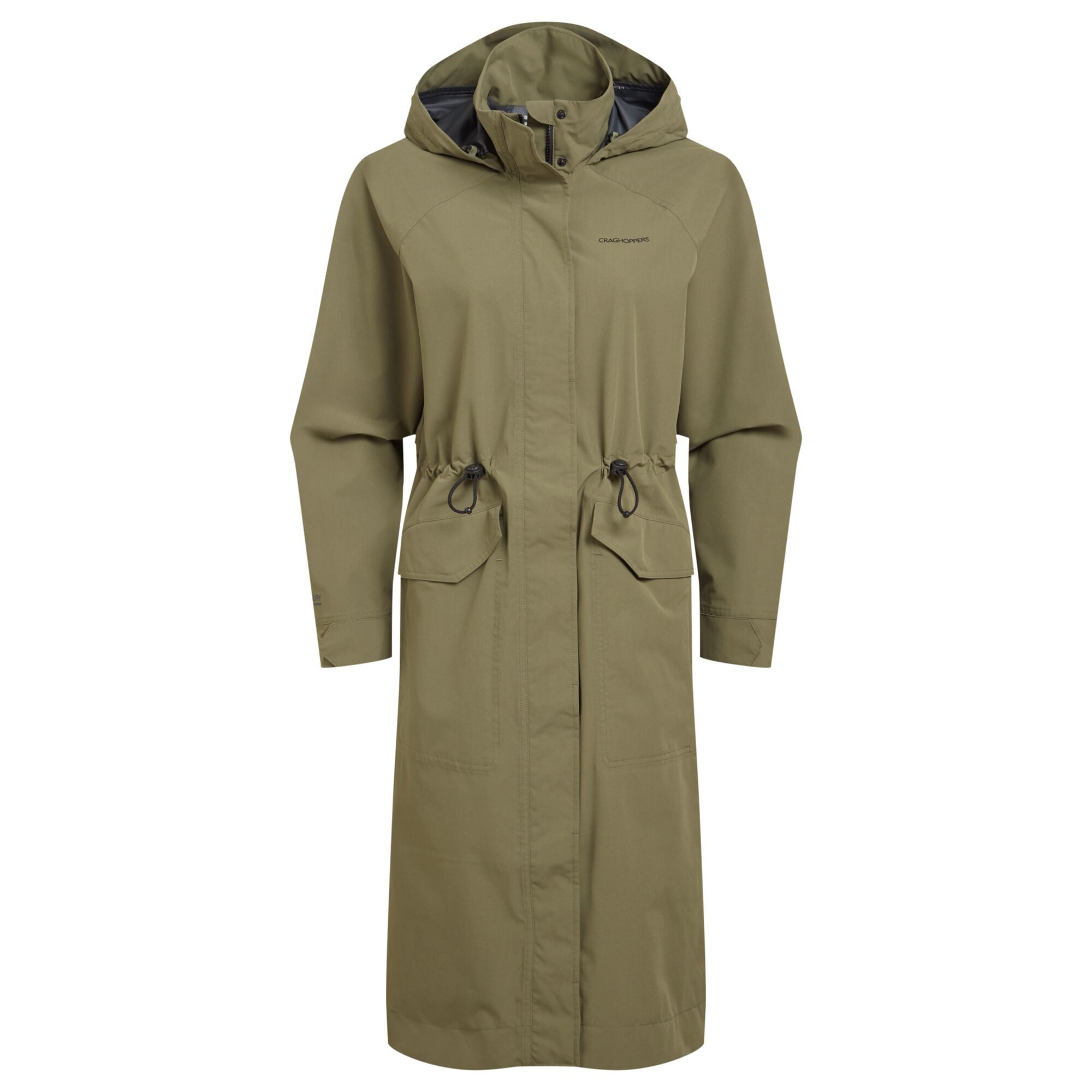 Craghoppers Hardshelljacke Craghoppers - Saxifrage Jacket - Damen Regenmantel Herbstmantel, olive