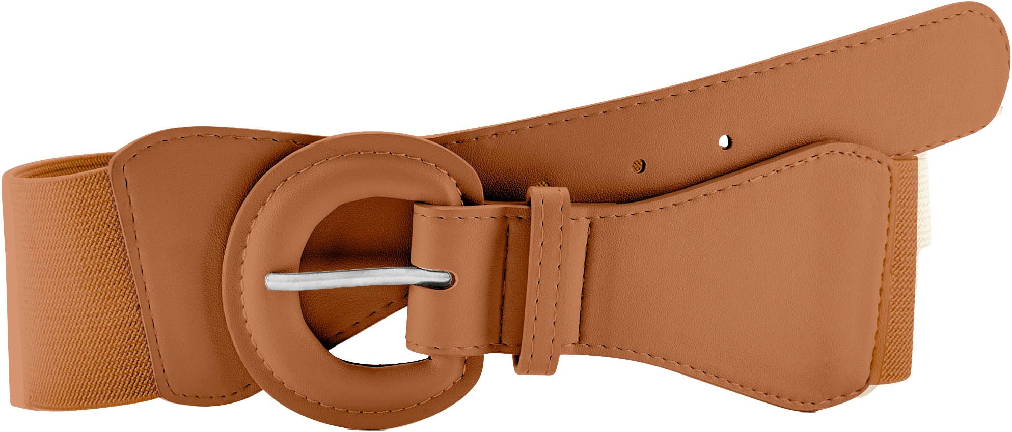 LASCANA Taillengürtel Stretchgürtel Shaping-Effekt, große Schließe, für Kle günstig online kaufen