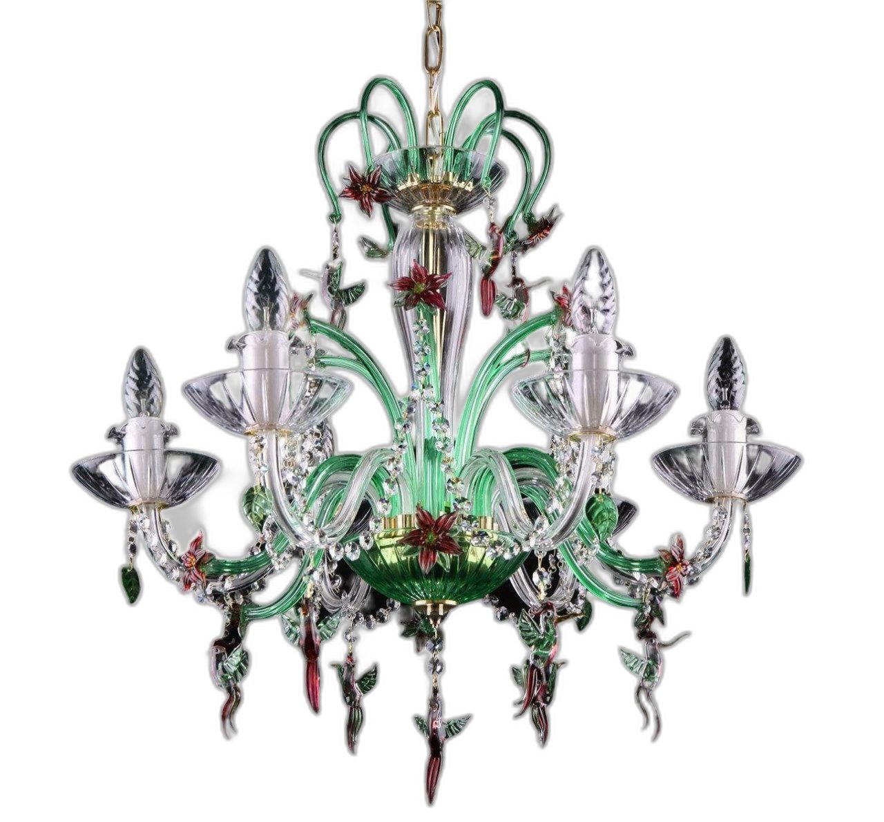 Xlmoebel Люстры Kristallleuchter Bohemia Deckenlampe Hängelampe Lichtquelle, Hergestellt in Europa