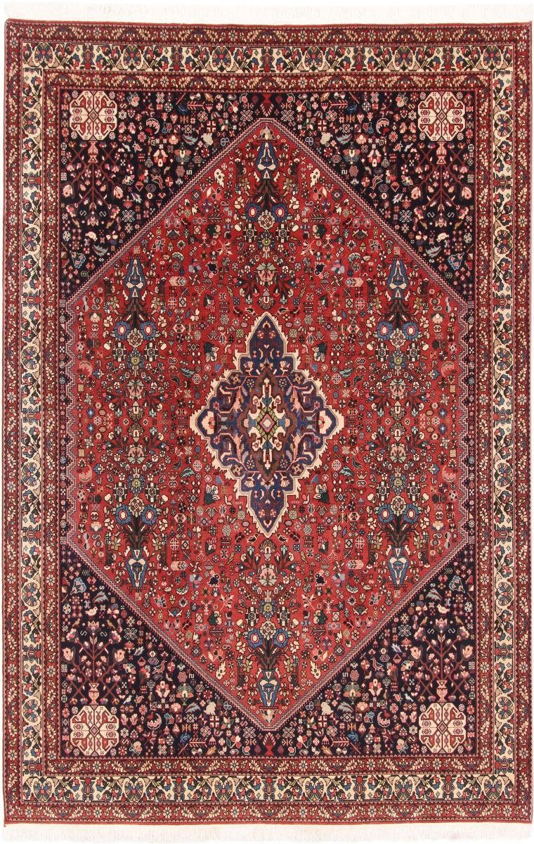 Orientteppich Abadeh 197x297 Handgeknüpfter Orientteppich / Perserteppich, Nain Trading, rechteckig, Höhe: 8 mm | Kurzflor-Teppiche