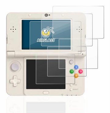 BROTECT flexible Panzerglasfolie für Nintendo New 3DS, Displayschutzglas, 3 Stück, Schutzglas Glasfolie klar