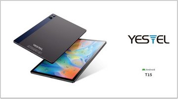 YESTEL Beeindruckendes Display Tablet (11", 256 GB, Android 13, 2,4G+5G, mit 2K 2000 x 1200 IPS, 8600mAh, Octa-Core, mit Tastatur+ Maus+ Hülle)