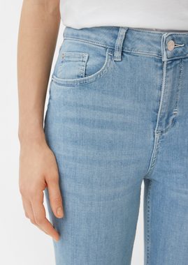 comma casual identity 5-Pocket-Jeans Straight Leg-Jeans mit hohem Bund