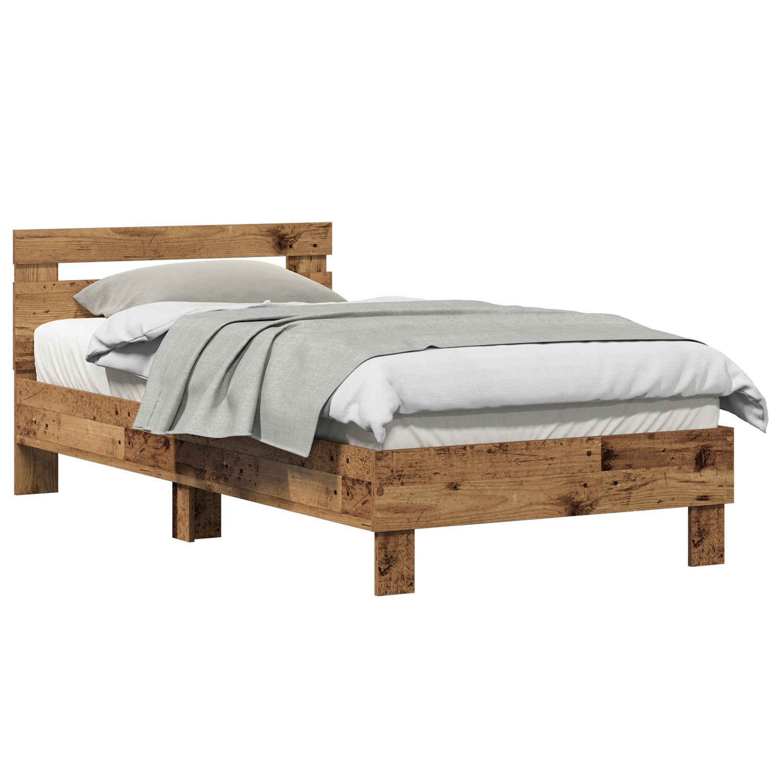 vidaXL Bett Bettgestell aus altem Holz günstig online kaufen