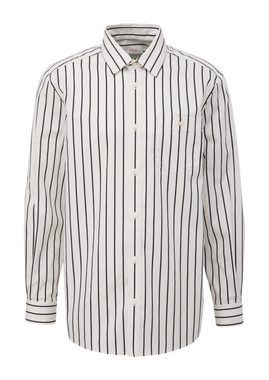 s.Oliver Langarmhemd Regular: Hemd aus Baumwollmix
