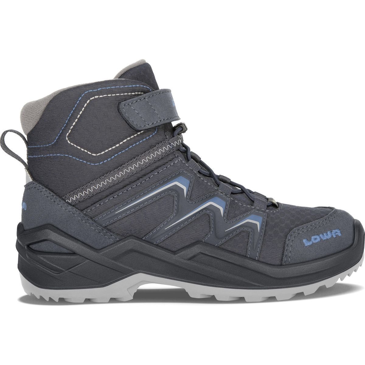 Lowa Maddox Warm GTX Mid JR Winterstiefel Sportlicher Winterboot für Kinder mit wasserdichter GORE-TEX Membran