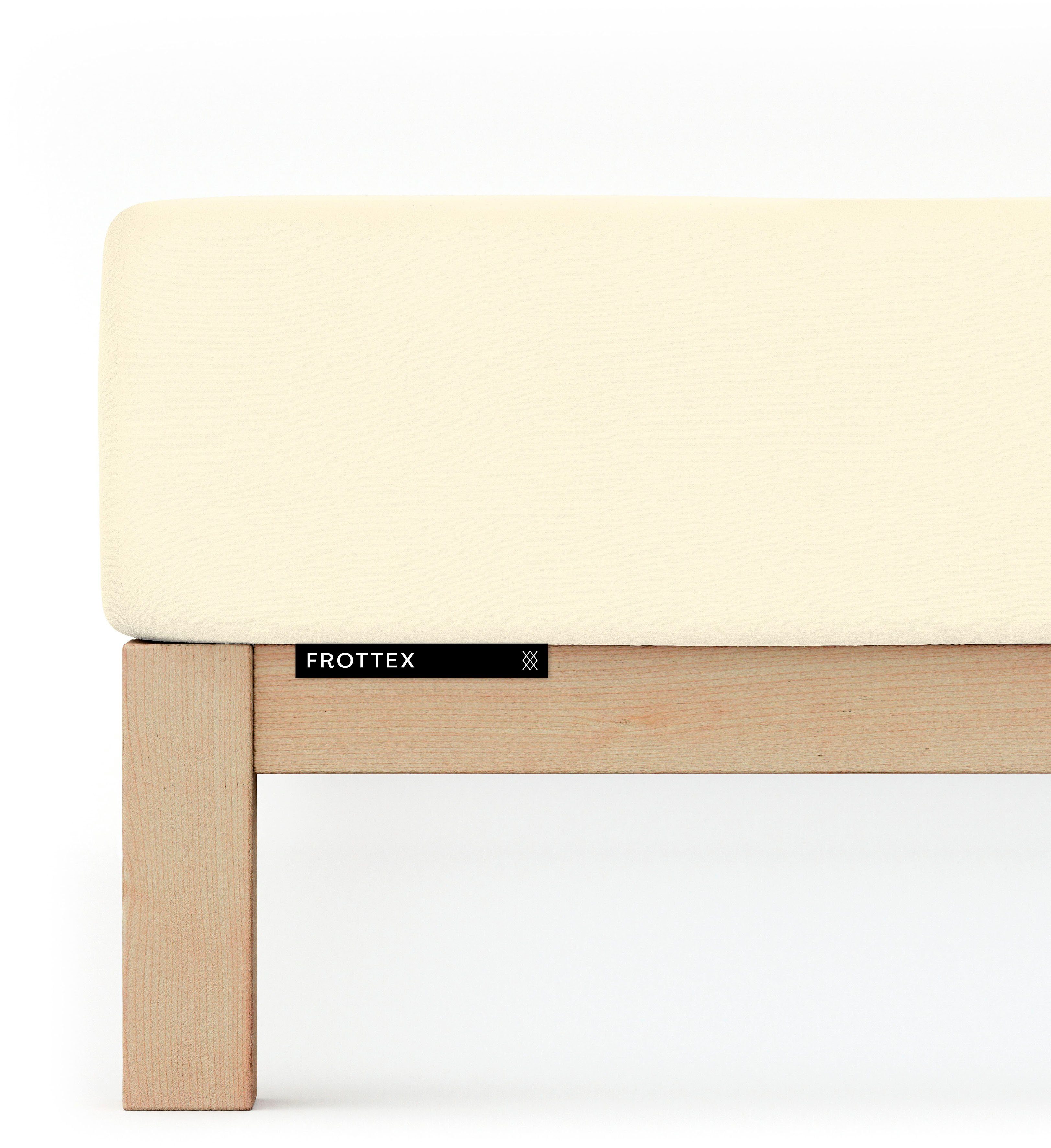 Schlafgut Bettlaken »Frottex Spannbettlaken«, MADE IN GREEN by OEKO-TEX® günstig online kaufen