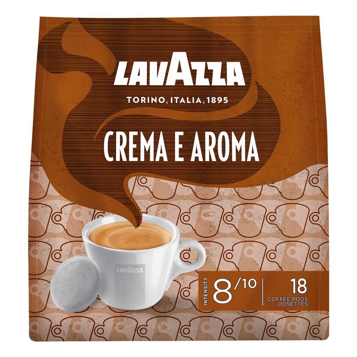 Lavazza Kaffee Crema e Aroma, 18 Kaffeepads