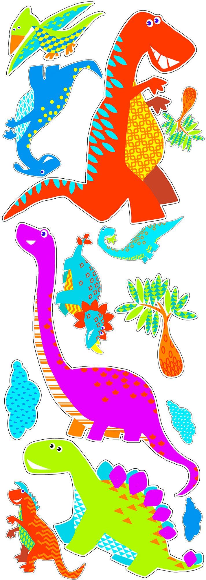 (1 St) for the Dino home Wandtattoo Art