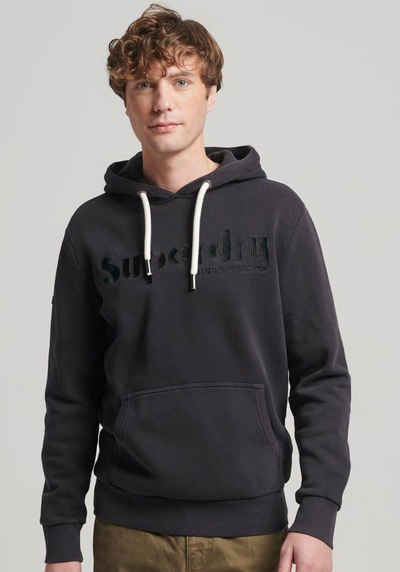 Superdry Kapuzensweatshirt TERRAIN LOGO OVERDYED HOODIE