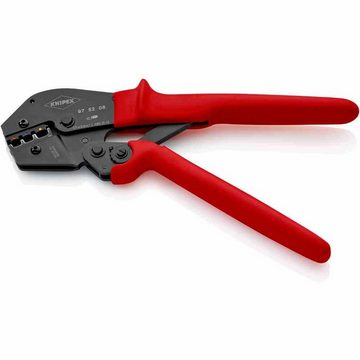 Knipex Crimpzange Kerbzange, mechanisch, Kabelschuhe/Verbinder, 0,5-6mm², AWG10-20, Kerb