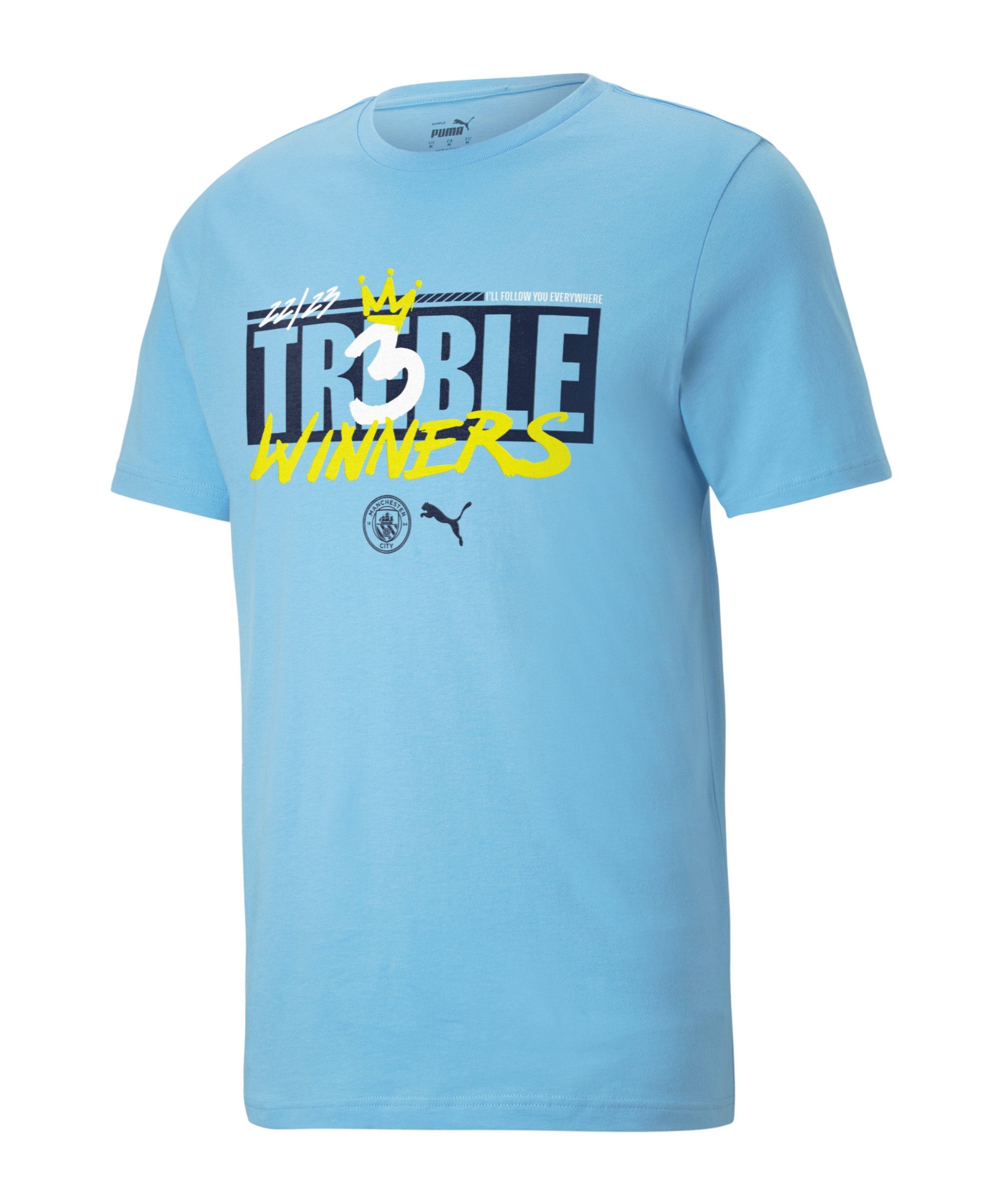 PUMA T-Shirt Manchester City Triple-Sieger T-Shirt default
