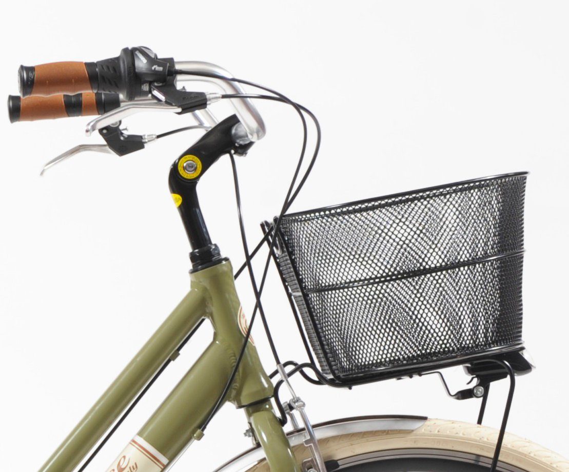 VENICE - I love Italy City Bike 605 Aluminum Lady, 6-speed, derailleur gears, for women, derailleur gears