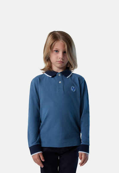 North Sails Poloshirt Langärmeliges Poloshirt mit klassischem Design