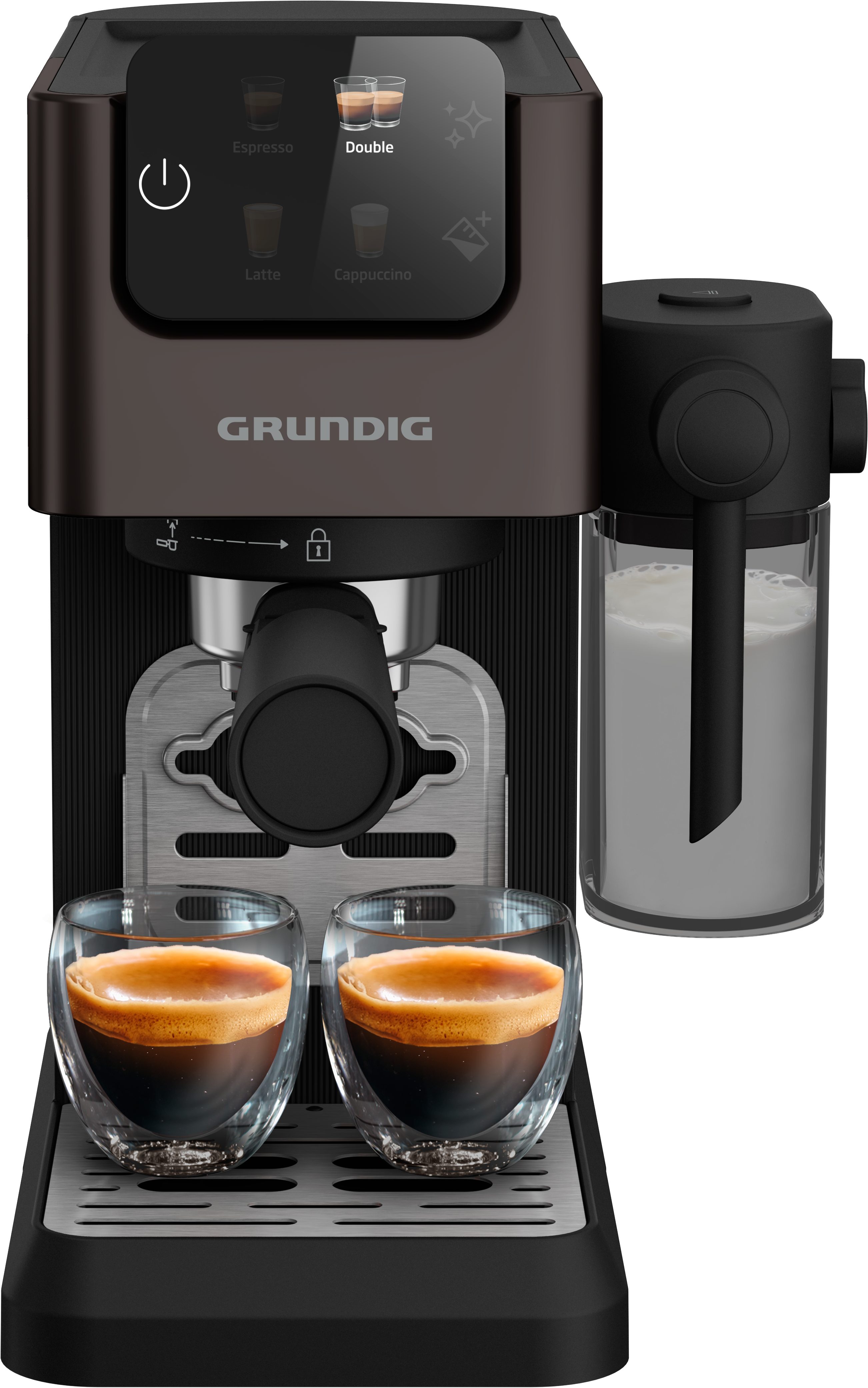 Grundig Espressomaschine KSM 5330, mit integriertem Milchbehälter