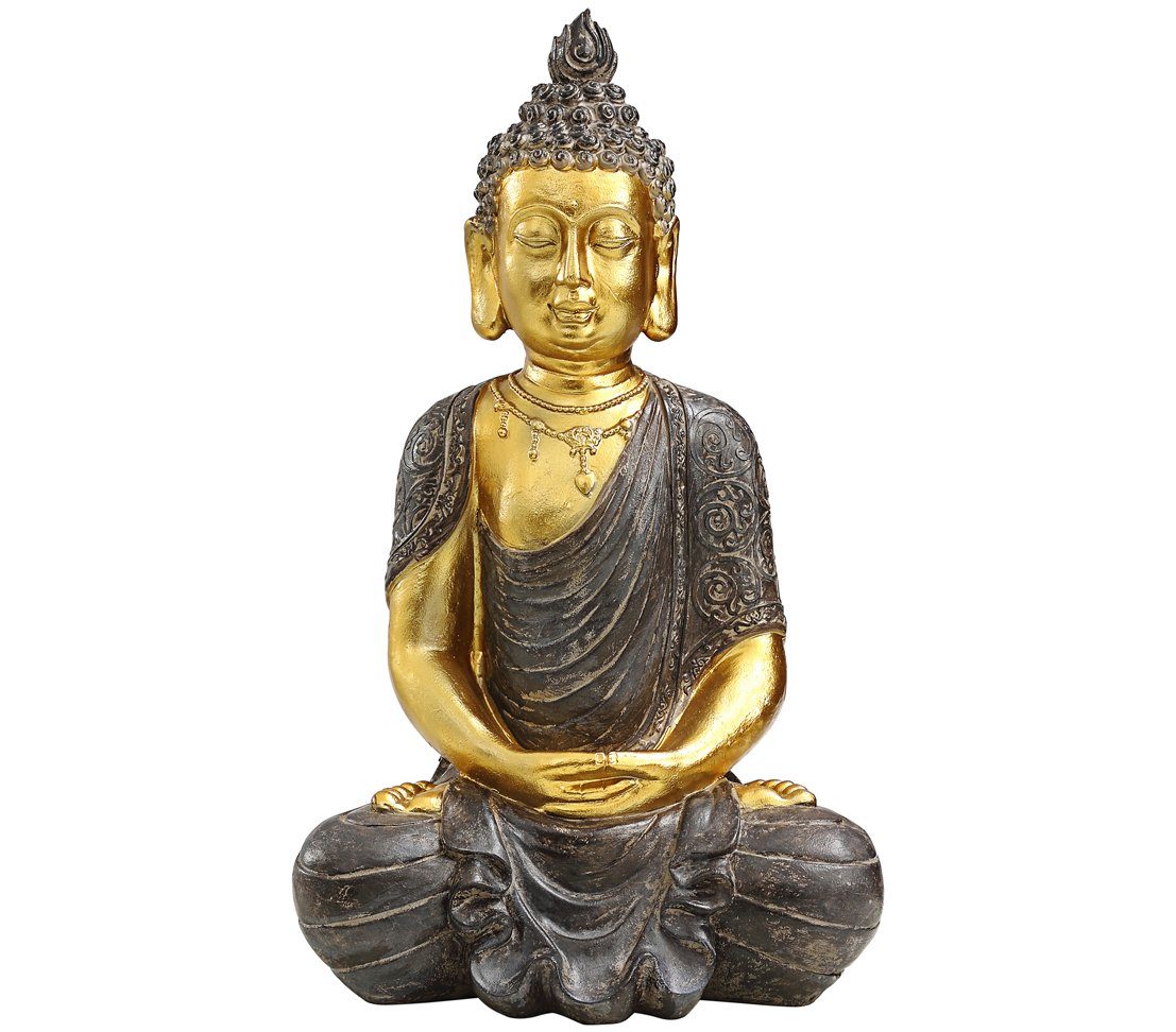 Dehner Gartenfigur Buddhafigur, 52.5 x 22.5 günstig online kaufen