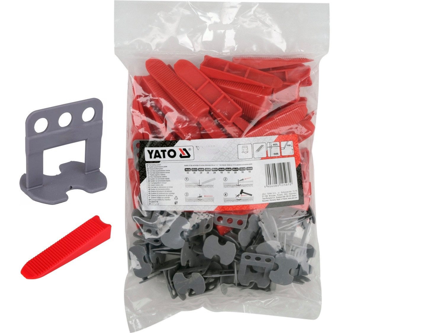 TRIZERATOP Nivelliersystem Fliesen Nivelliersystem Y 2mm 50+50 (Fliesen Nivelliersystem Y 2mm 50+50)