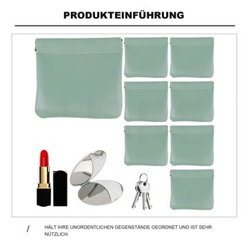 Daisred Kosmetiktasche 8-teilige Organizer-Tasche mit Schnappverschluss, Geldbörse (8-tlg)