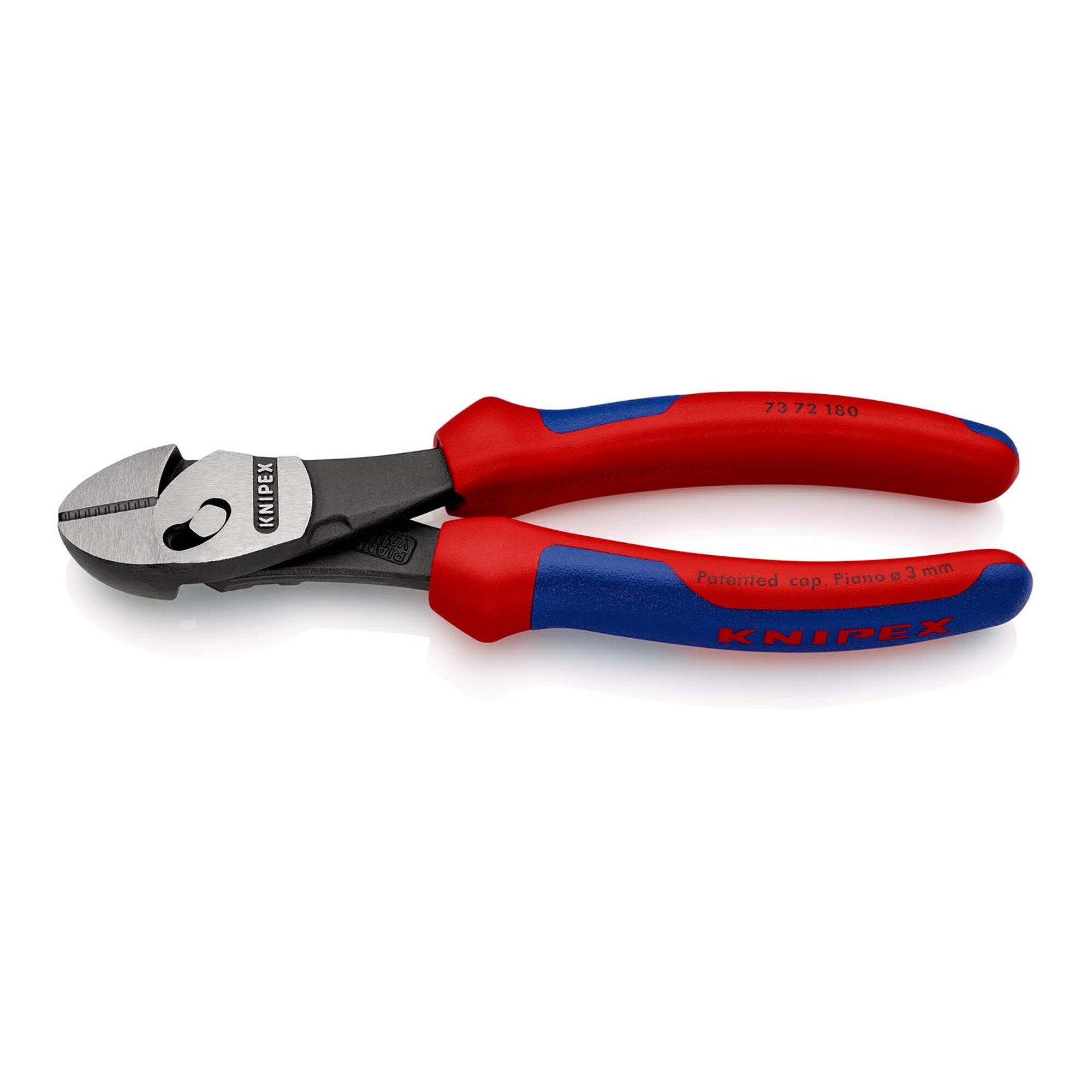Knipex Seitenschneider KNIPEX 73 72 180 TwinForce® Hochleistungs-Seitenschneider mit