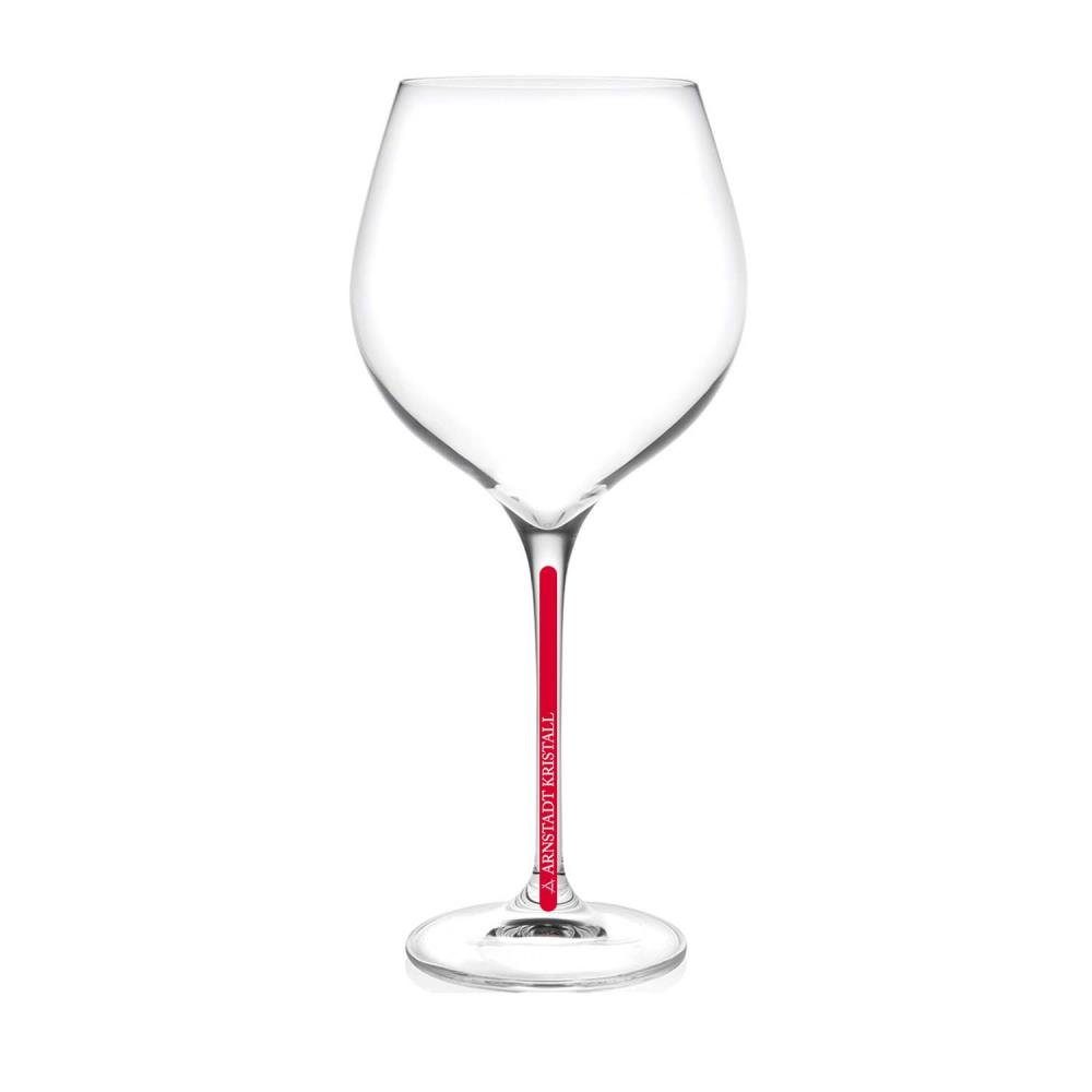 ARNSTADT KRISTALL Weinglas Weinglas Kristall Redstripe clear (23 cm) Kristallglas mundgeblasen ·