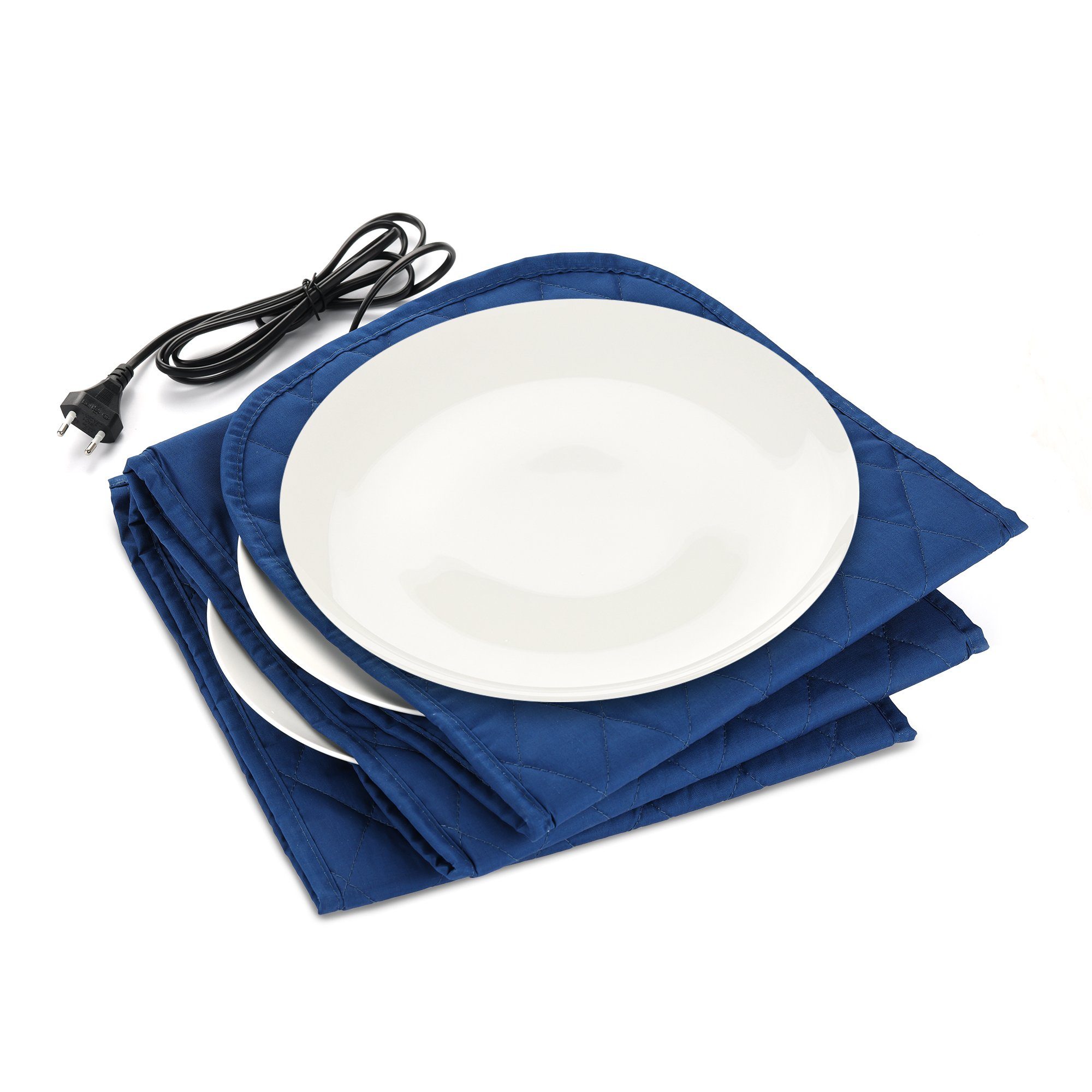 Jaxguom Tellerwärmer Elektrisch XXL - Hält 12 Teller Warm