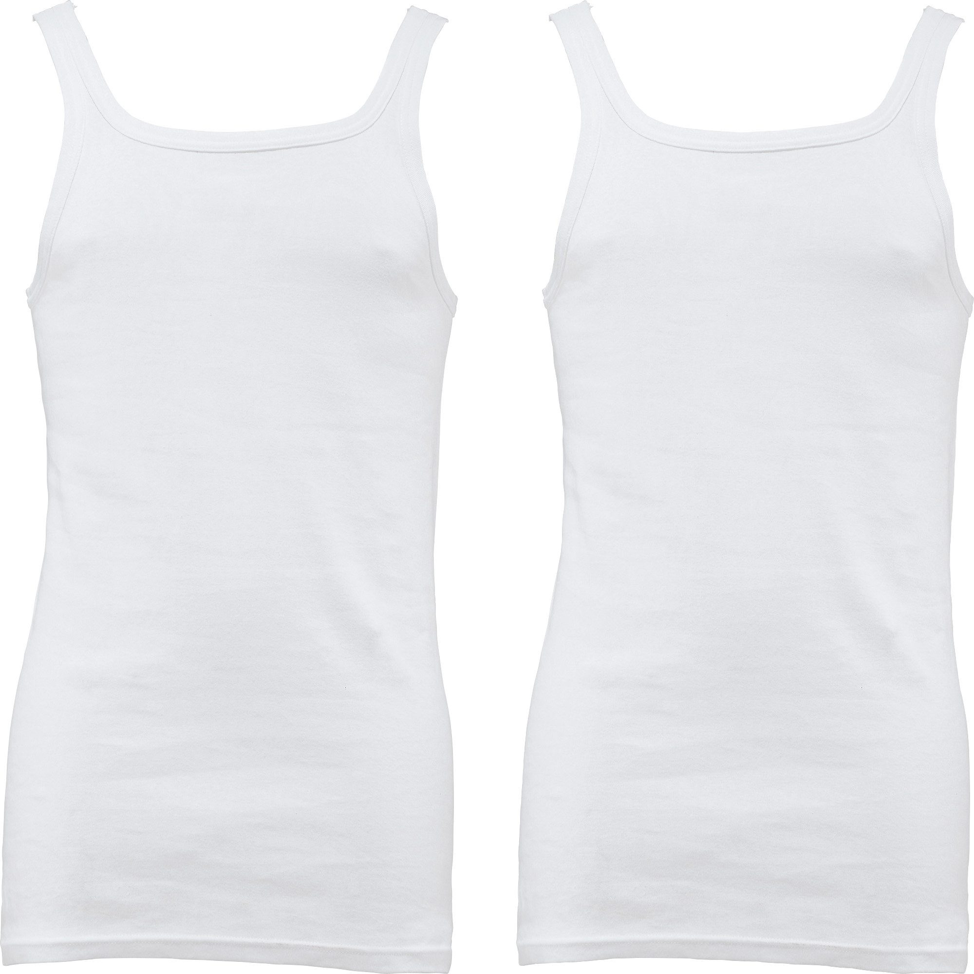 Erwin Müller Unterhemd Herren-Unterhemd 2er-Pack Feinripp Uni günstig online kaufen