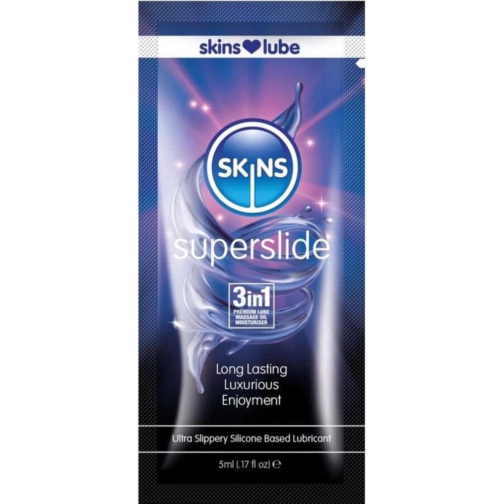 Skins Gleitgel Condoms Superslide Silikonbasiertes Gleitmittel